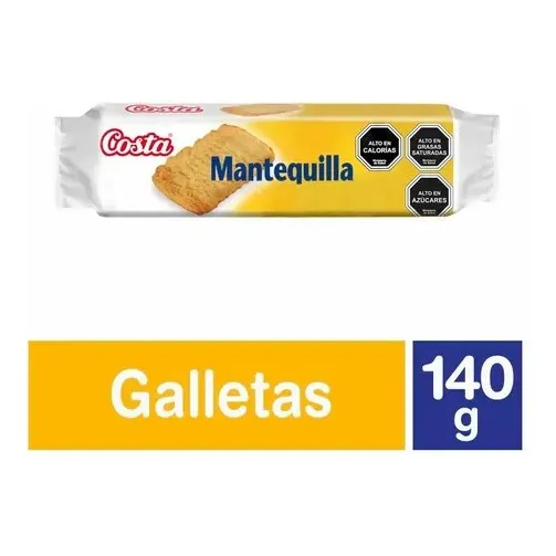 Costa Galleta Mantequilla 140 Gr