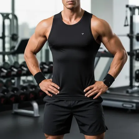 Regata Dry Fit Uv Camiseta Masculina Academia Treino Voker