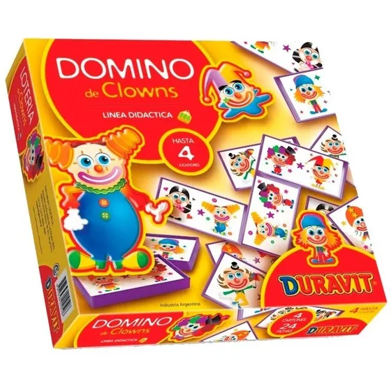 Domino Payasos Didáctico Duravit Ploppy 185035