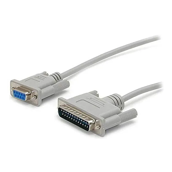 Cable  Serial Db9 Hembra A Db25 Macho  