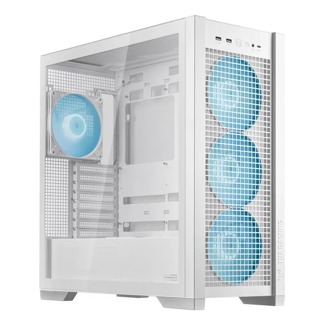GABINETE ASUS TUF GAMING GT302 ARGB E-ATX BTF 4X FAN BLANCO
