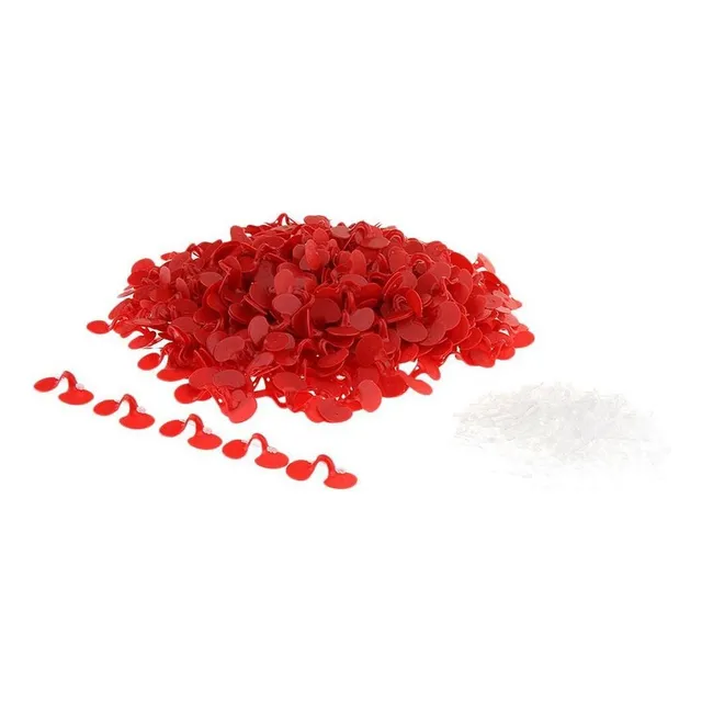 1000pcs Gafas Gallinas Ponedoras Anti Picoteo Gafas