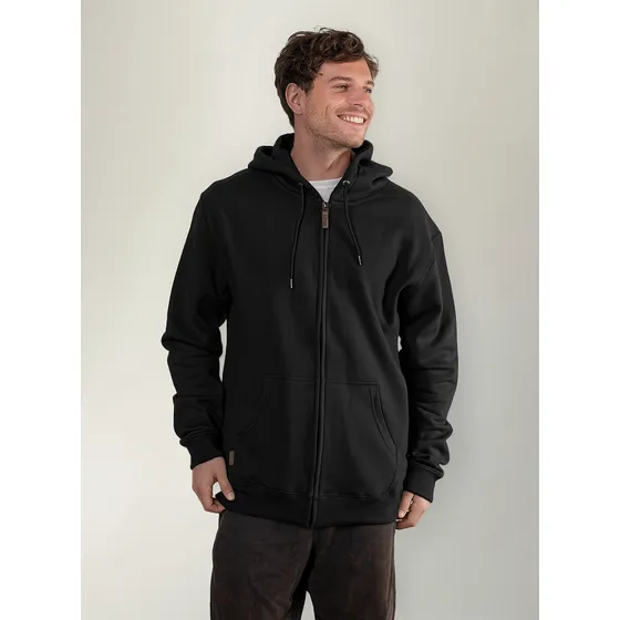 Polerón Con Capucha Y Cierre Ykk® Hombre Lingue Lenga®  