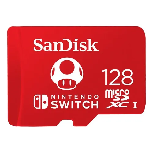 Cartão de memória SanDisk SDSQXAT-064G-GNCZN Nintendo 64GB