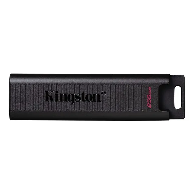 Memoria Usb-c Kingston Dtmax 256gb 3.2 Gen2 1000mb/s 900mb/s Color Negro Liso