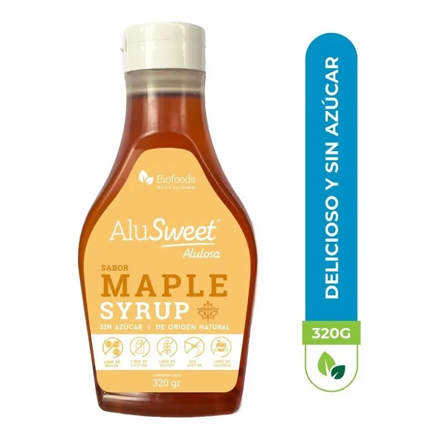 Alusweet Sabor Maple Syrup Sin Azúcar
