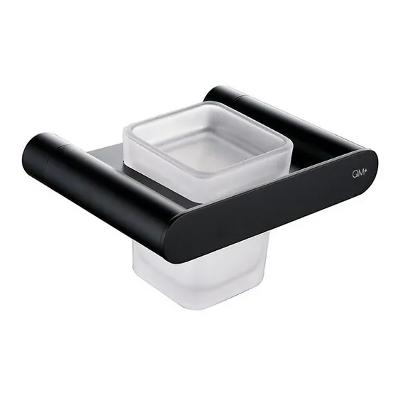 Porta Cepillo Quality Metal Negro 10 Años Gtia Qm Supreme