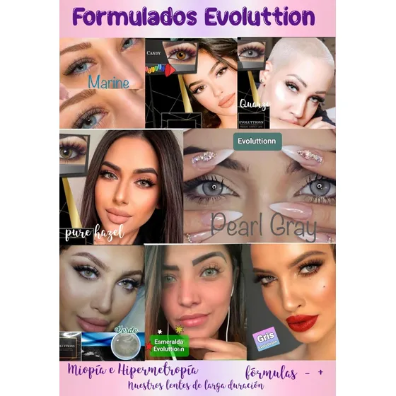 Lentes De Contacto Evoluttion  Formulados Larga Duración 