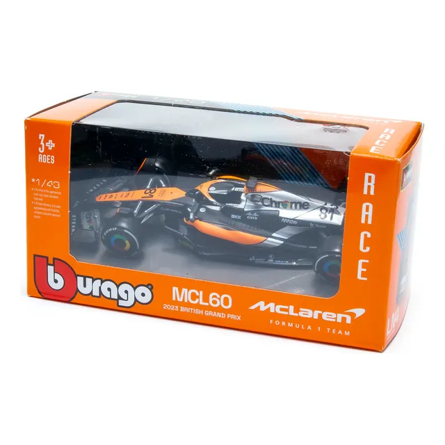 Mclaren Mcl60 2023 Burago F1 1:43 #81 Piastri Formula 1