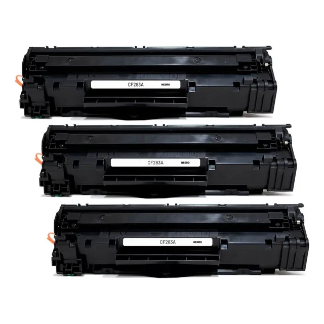 Toner Cf283a 83a Compatible Hp Mfp M125 127 201 225 3-pack