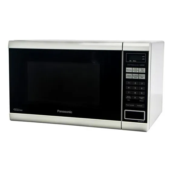 Microondas Panasonic 32 Litros Inverter 1200w - Blanco