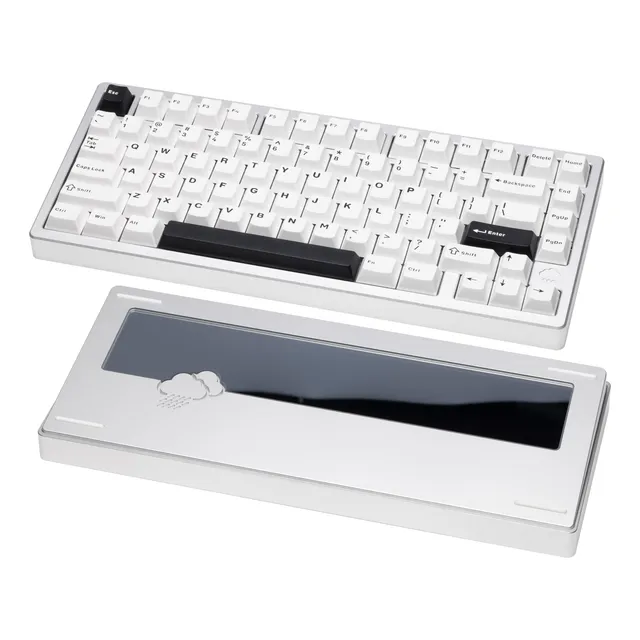 Teclado Mecánico Keebmonkey Rainy 75 Hmx/jwk/violet Switch