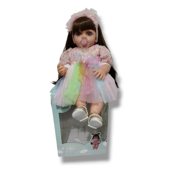 Reborn Muñeca Real Con Sonidos, Llora, Rie, Ronca, Baby Bebe