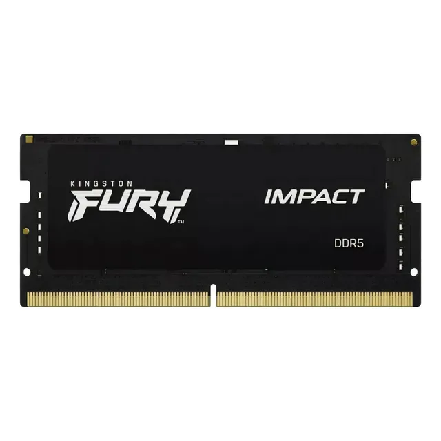 Memoria Ram Fury Impact Ddr5  Negro 16gb 5600mhz Portátil