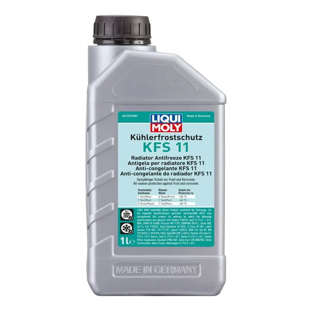 Refrigerante Azul Liqui Moly Ultima Generacion Aleman 1lt