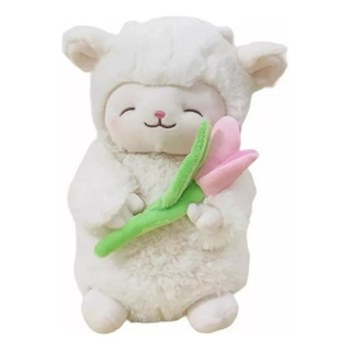 Corderito Tulipan Cordero Peluche Muñeca Suave Regalo Corderito Tulipan Cordero Peluche Muñeca Suave Regalo