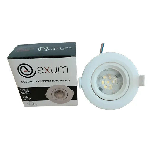Bombillo Ojo De Buey Circular Led 7w (6500k)