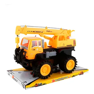 Camión Constructor Volqueta Retro Gr Fricción Niños Plástico Camión Constructor Volqueta Retro Gr Fricción Niños Plástico