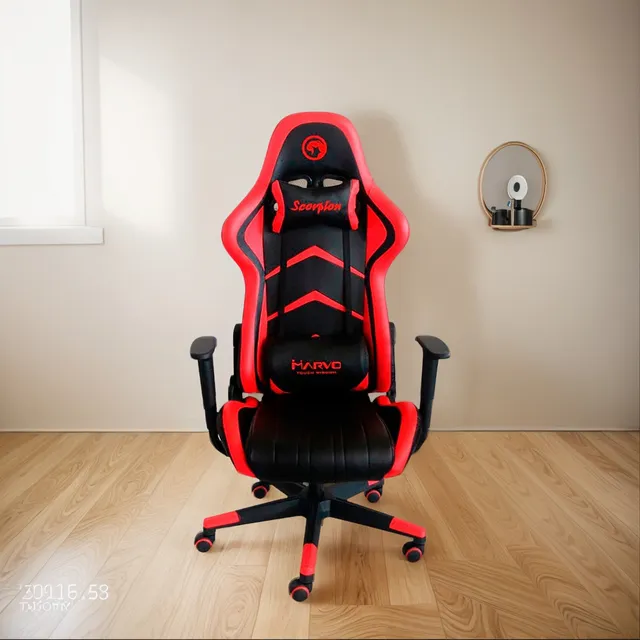 Silla Sillon Gamer Gaming Marvo Scorpion Ch-106 Rojo