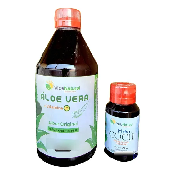 Aloe Vera + Cocú Gastritis Hígado Acidez Hinchazón Colon