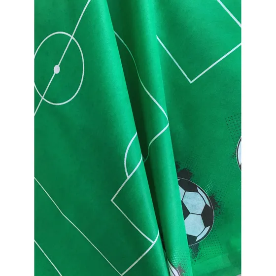 Tnt Toalha De Mesa Estampado Painel Campo De Futebol 6mts