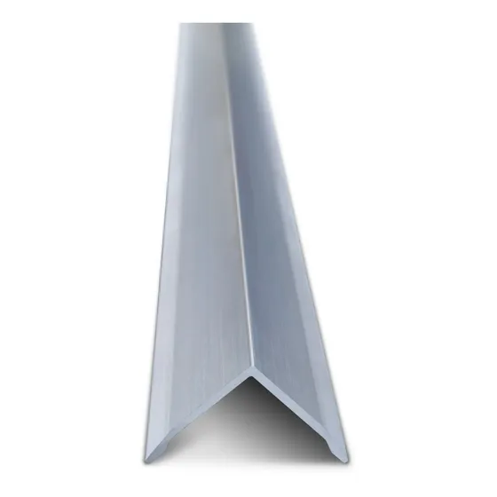 Perfil De Term. Atrim Aluminio Tapacanto 16x16mm X 2,5m Crom