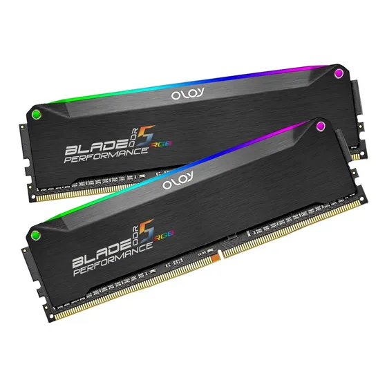 Oloy Ddr Ram Gb Hoja Linea Negra Rgb Mhz Cl Gaming Udimm
