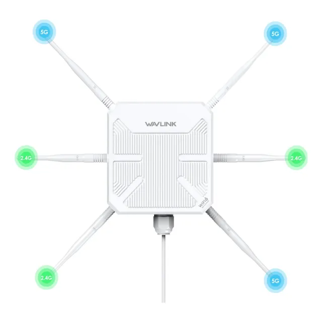 Extensor De Wifi 6 Exterior 2025 Ax3000, Repetidor/ap Wifi