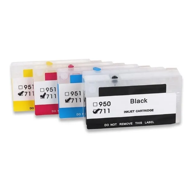Cartuchos Rellenables Compatible Con 711 T120 T520 Sin Tinta