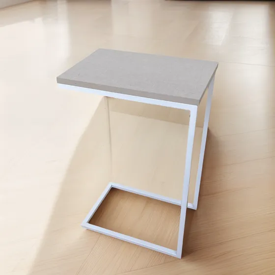 Mesa Auxiliar De Arrime Para Cama Industrial/melamina 80 Cm