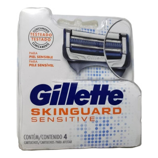 Navajas Gillette Skinguard Sensitive C 4 Repuestos Importado Navajas Gillette Skinguard Sensitive C 4 Repuestos Importado
