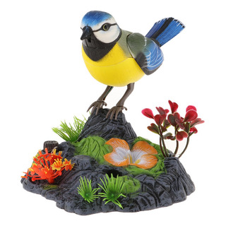 Pájaro Que Canta Y Que Canta Con La Activación Del Sensor Pájaro Que Canta Y Que Canta Con La Activación Del Sensor