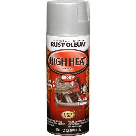 Pintura Alta Temperatura Resistente A Gasolina Rust Oleum