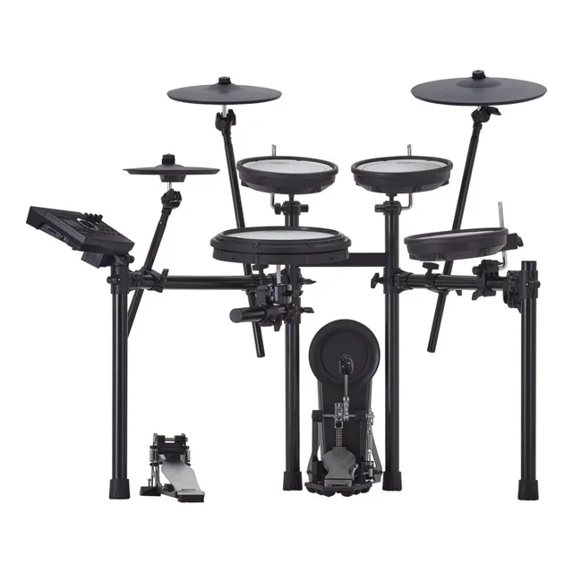 Batería electrónica Roland TD-17kv2 Td 17kv2 + Mds + Rh5 color negro