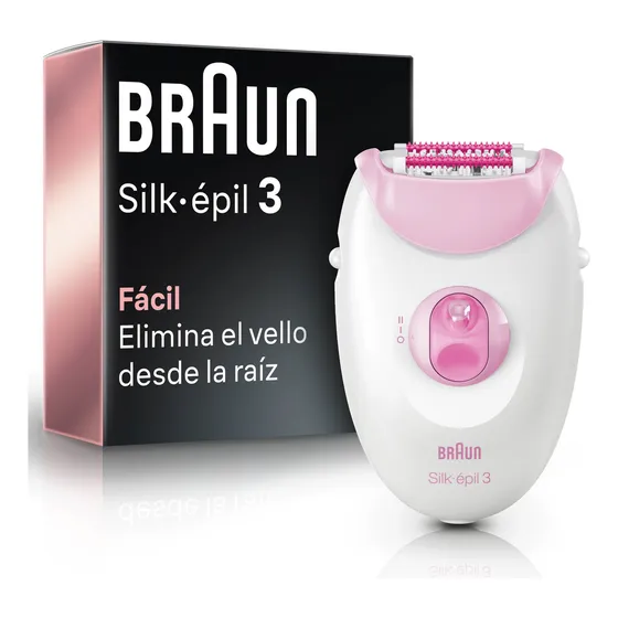 Depiladora Eléctrica Braun Silk-épil 3, 3-031 Color Blanco