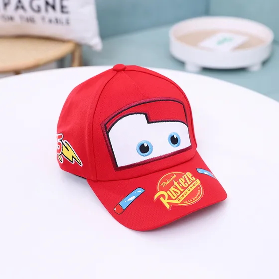 Nueva Gorra De Béisbol De Rayo Mcqueen For Niño Con Diseño