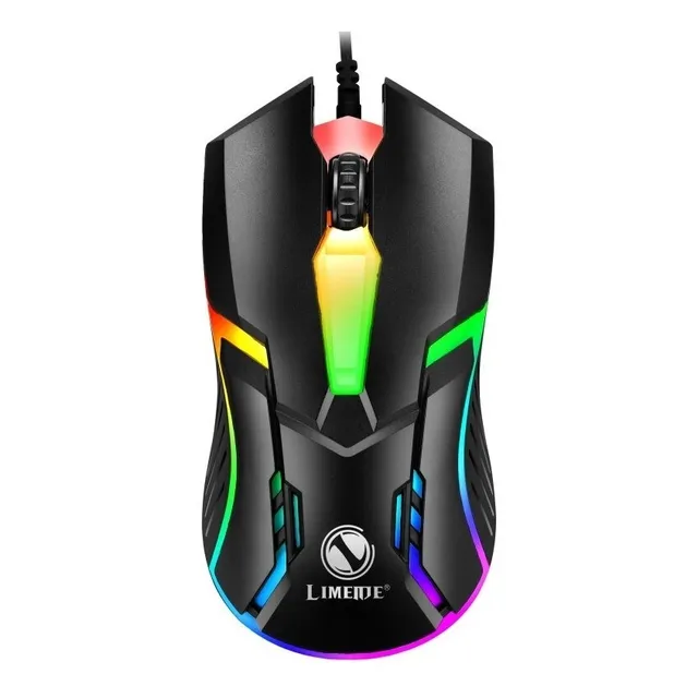 Mouse Ratón Gamer Luminoso Silencioso Modelo S1