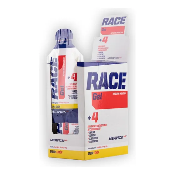 Gel Race Caja 12 Unid 40 Gr Mervick Lab Repositor Energético
