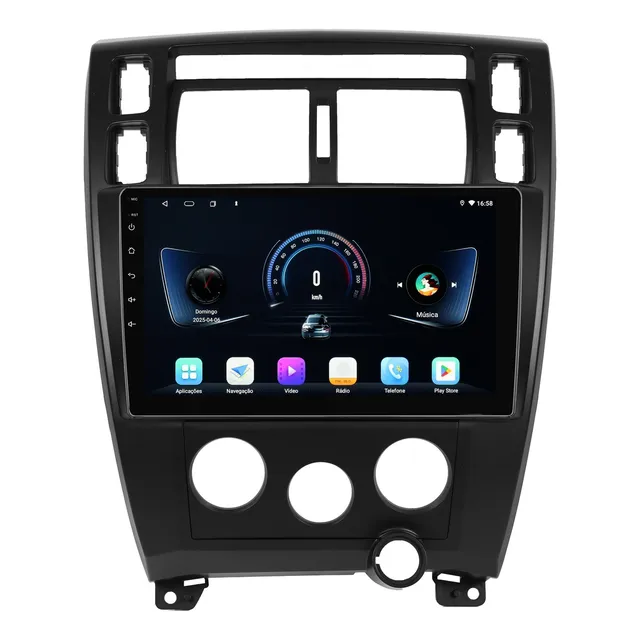 Multimidia Tucson 2006/2015 Android 14 6gb 128 Octacore 10p