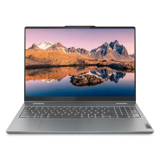 Notebook Lenovo Ideapad 5 2en1 16AHP9 AMD Ryzen 7 8845HS 16GB RAM DDR5 1TB SSD M.2 W11 16" WUXGA IPS 300nits Pantalla Tactil Teclado Ingles Retroiluminado 360°