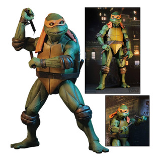 Boneco Tartarugas Ninja Michelangelo Neca 1/4 Action Figure Boneco Tartarugas Ninja Michelangelo Neca 1/4 Action Figure