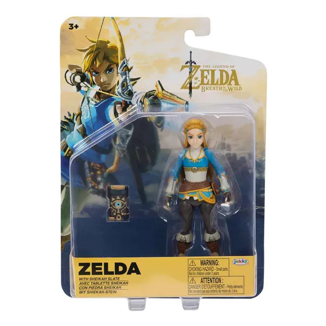 Boneco Zelda C/ Sheikah Slate - Legend Of Zelda 12 Cm Jakks
