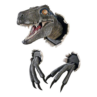 Escultura De Busto De Dinosaurio 3d Para Pared, Adornos Artí Escultura De Busto De Dinosaurio 3d Para Pared, Adornos Artí