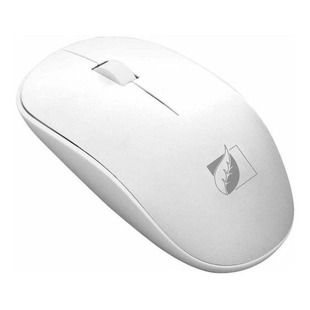 Mouse Inalámbrico Green Leaf 1000 Dpis Ergonómico Color Blanco Mouse Inalámbrico Green Leaf 1000 Dpis Ergonómico Color Blanco