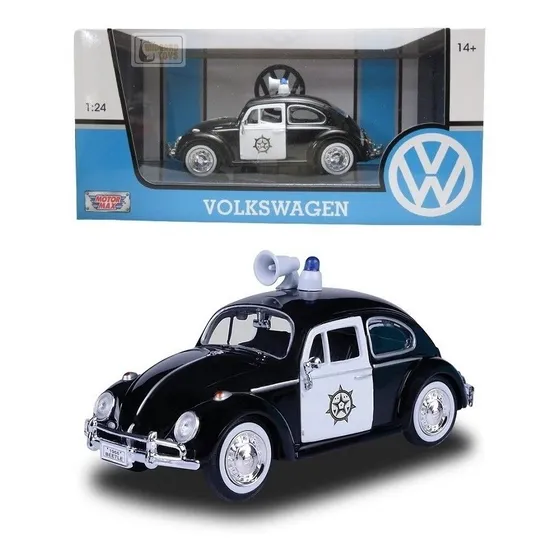 Volkswagen Beetle Police Beetle 1966 - 1/24 - Motormax