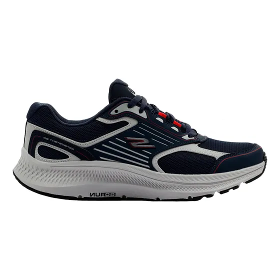 Zapatilla Skechers Leather Overlay 100% Original 220866-nvrd