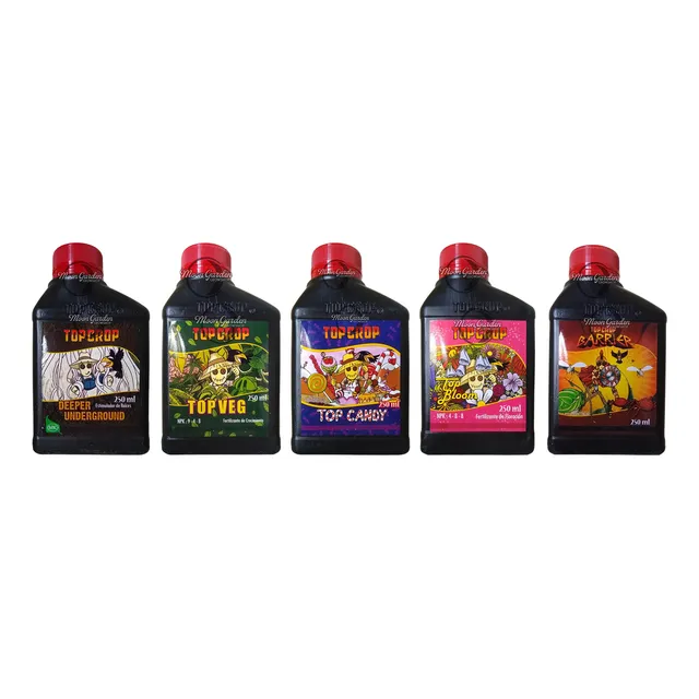 Top Crop Fertilizantes Ciclo Completo Linea Completa 250 Ml