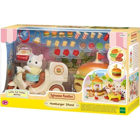 Sylvanian Families Quiosque De Hamburguer Epoch Magia