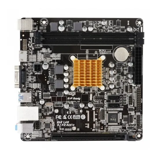 Tarjeta Madre Biostar A68n-2100k 2xddr3 Usb 2.0-3.2 Hdmi /v Color Negro