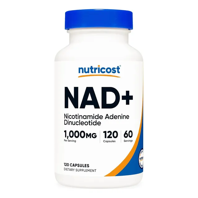 Nutricost Nad Cápsulas 120capsulas Nicotinamide Adenina Sabor Natural